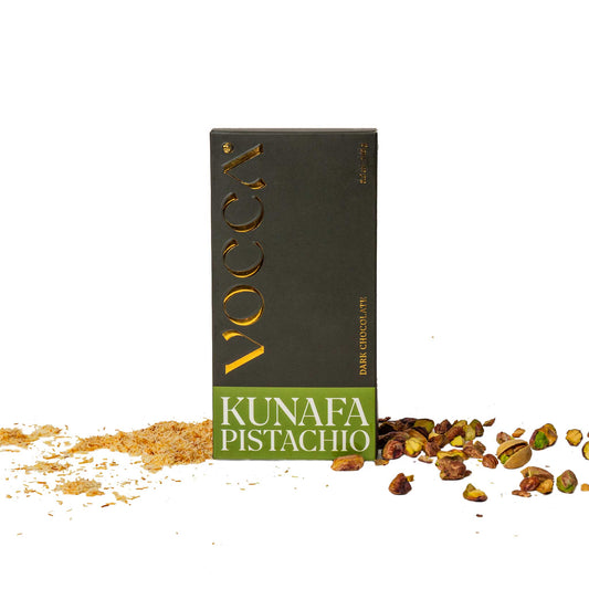 Pistachio Kunafa In Dark Chocolate Bar - 240g