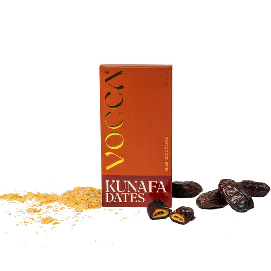 Dates Kunafa in Milk Chocolate Bar - 125g