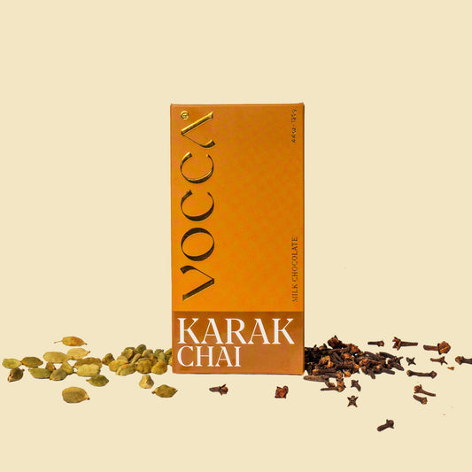 Karak Chai In Milk Chocolate Bar - 125g