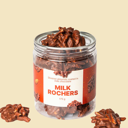 Almonds Rochers in Milk Chocolate - 175g