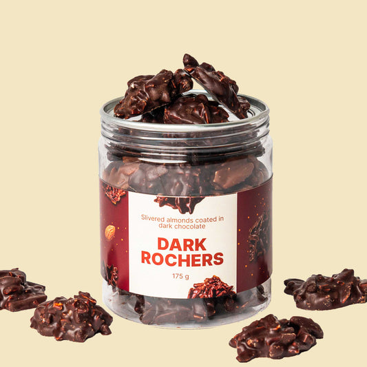 Almond Rochers in Dark Chocolate - 175g