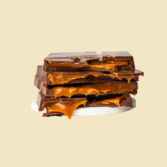 Salted Caramel in Milk Chocolate Bar - 125g