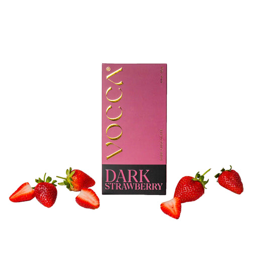 Strawberry in Dark Chocolate Bar - 125g