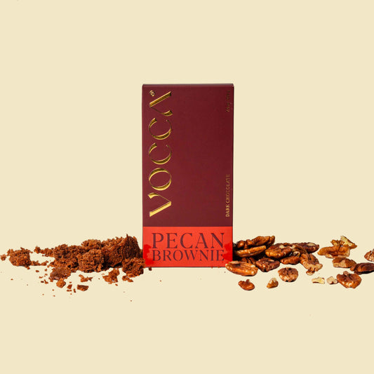 Pecan Brownie in Dark Chocolate Bar- 225g