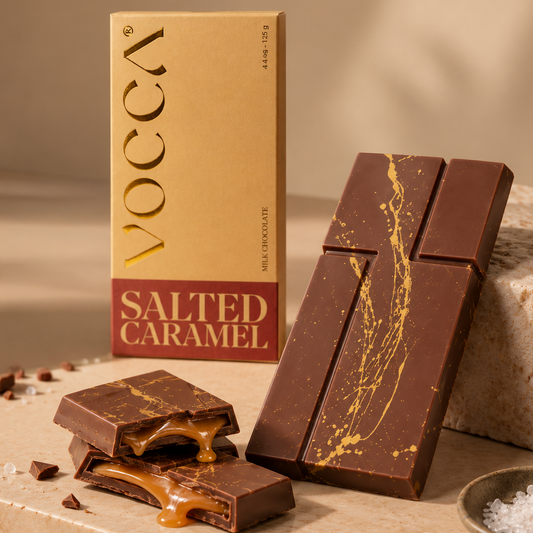 Salted Caramel in Milk Chocolate Bar - 125g