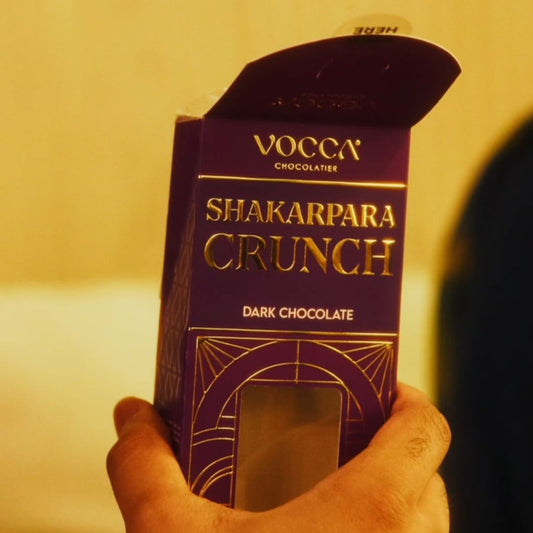 Shakarpara Crunch In Dark Chocolate