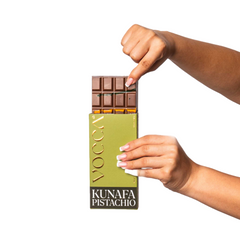Pistachio Kunafa Milk Chocolate Bars - Pack Of 5 X 240g
