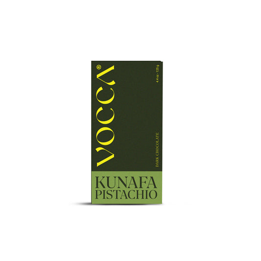 Pistachio Kunafa In Dark Chocolate - 125g