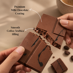 Coffee Arabica In Milk Chocolate Bar - 125g