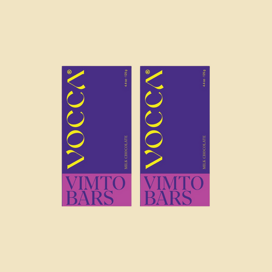 Vimto Bar In Milk Chocolate - Pack Of 2 X 125g - SWEET STEAL