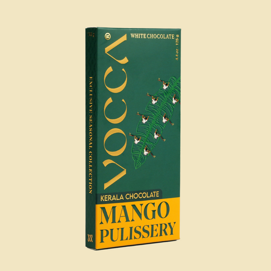 Mango Pulissery in White Chocolate