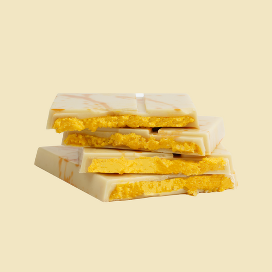 Mango Pulissery in White Chocolate