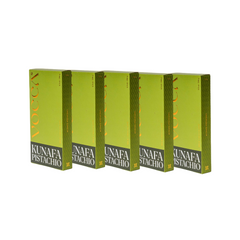 Pistachio Kunafa Milk Chocolate Bars - Pack Of 5 X 240g