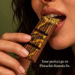 Pistachio Kunafa In Milk Chocolate - 50g