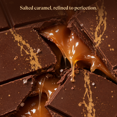 Salted Caramel in Milk Chocolate Bar - 125g