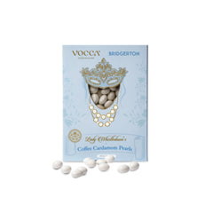 Coffee Cardamom Pearls in White Chocolate - 100gms