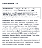 Coffee Arabica In Milk Chocolate Bar - 125g