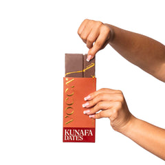 Dates Kunafa in Milk Chocolate Bar - 125g