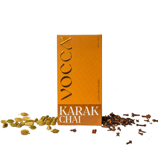 Karak Chai In Milk Chocolate Bar - 125g
