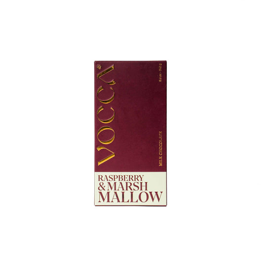 Raspberry Marshmallow in Milk Chocolate Bar - 240g