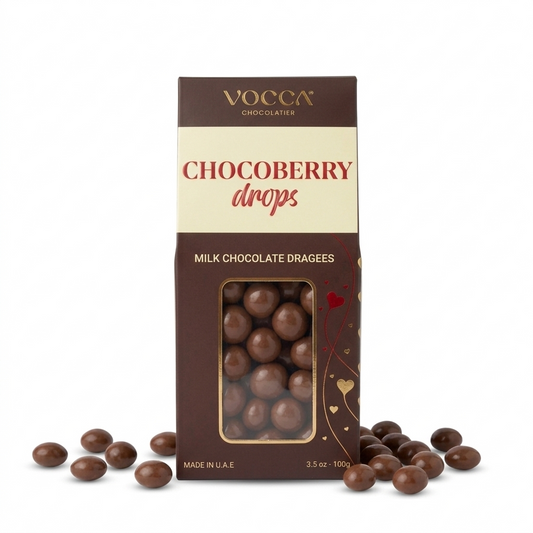Chocoberry Drops in Milk Chocolate