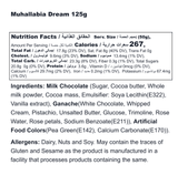 Muhallabia Dream In Milk Chocolate Bar - 125g