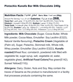 Pistachio Kunafa In Milk Chocolate Bar - 240g