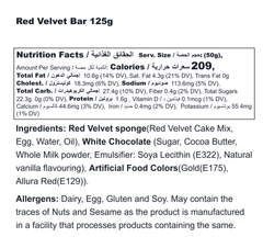 Red Velvet In White Chocolate Bar - 125g