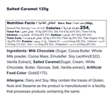 Salted Caramel in Milk Chocolate Bar - 125g