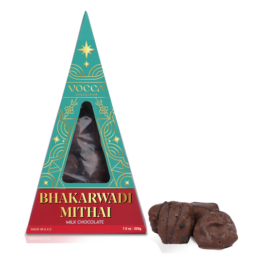 Bakarwadi Coated In Milk Chocolate