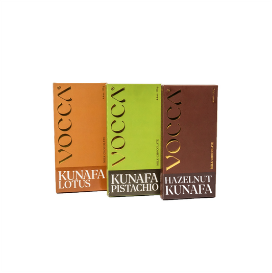 Assorted Kunafa Bars - Pack of 3 x 125g