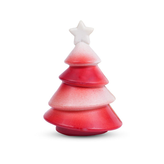 Red Christmas Tree Figurines