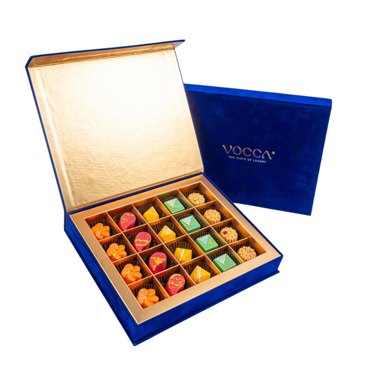 Velvet Collection Box Blue