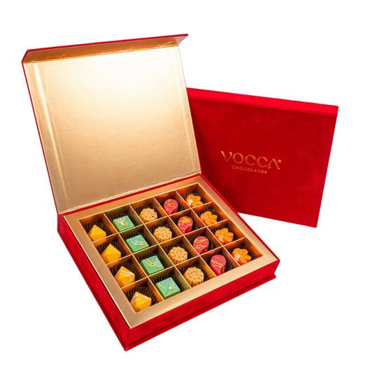 Velvet Collection Box Red